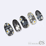 TSUMEKIRA　【es】花占いマーガレット ホワイト