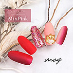 Bonnail　×meg(ボンネイル×メグ) Various Glrtter’s(ヴァリアス グリッターズ) mix pink(ミックスピンク)