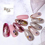Bonnail　×rrieenee products ReFi(プロダクツ レフィ) material glitterシリーズ(マテリアルグリッターシリーズ) champagne(シャンパーニュ)