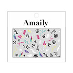 Amaily　ネイルシール No.6-6 ファンペイント1