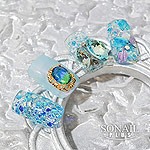SONAIL　PLUS Lapisraviセレクト 極薄ホログリッター【jewel】 アクアマリン FY002129