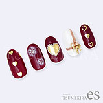 TSUMEKIRA　【es】カラーハート GOLD（ゴールド）（ジェル専用）